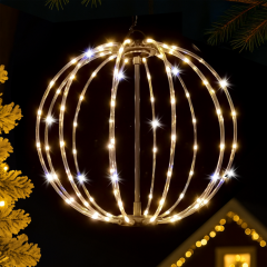 Zunanja božična led krogla