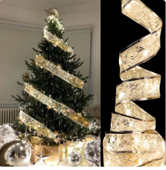 Okrasni led trak za smreko