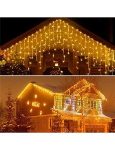 Led novoletna božična osvetlitev zavesa 300 led