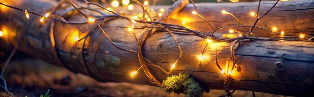 Led praznična dekoracija Božične led lučke za balkone, terase, drevesa