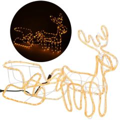 Severni jelenček s sanmi