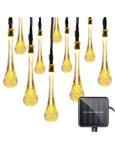 Solarna girlanda kapljice 20 led