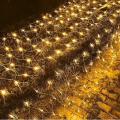 mreža zavesa novoletna osvetlitev