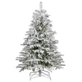 Zasnežena umetna jelka