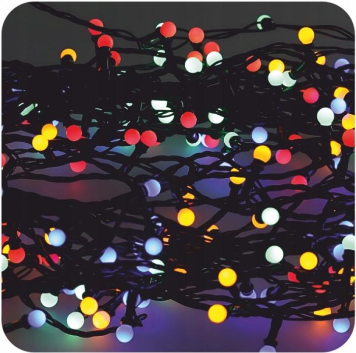 pastelne barve Božično novoletne LED lučke kroglice